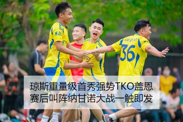 琼斯重量级首秀强势TKO盖恩 赛后叫阵纳甘诺大战一触即发